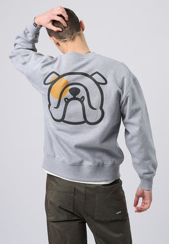 Antwrp BULLDOG SWEAT STRAIGHT FIT BSW471-L008 204 Grey chiné