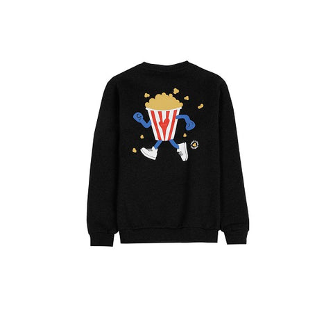 Antwrp Junior BACKPRINT CREW NECK SWEAT KSW464-L008 210 Anthracite