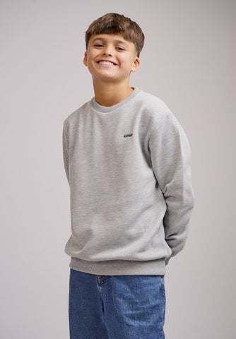 Antwrp Junior BASIC CREW NECK SWEAT KSW098R-L008 204 Grey chiné