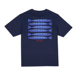 Antwrp SMOKED SARDINES BACKPRINT TEE BTS416-L001S 400 Navy