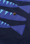 Antwrp SMOKED SARDINES BACKPRINT TEE BTS416-L001S 400 Navy