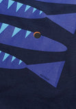 Antwrp SMOKED SARDINES BACKPRINT TEE BTS416-L001S 400 Navy