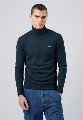 Antwrp TURTLENECK KNIT BKW098T-L227 407 Ink Blue