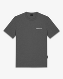 Baron Filou T-SHIRT OVAL BACKPRINT  FILOU CLI Stone Grey