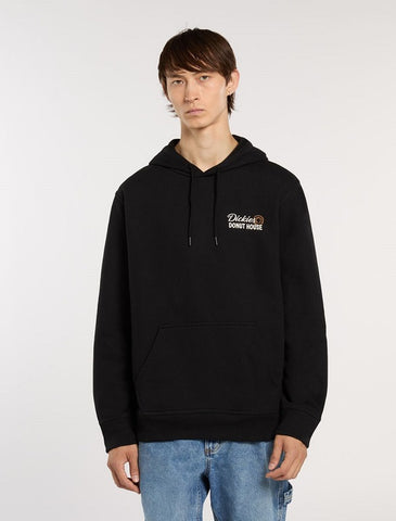 Dickies DONUT HOUSE HOODIE DK0A88ATBLK1 BLACK