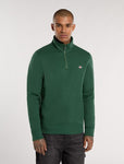 Dickies OAKPORT QUARTER ZIP DK0A4XD4PIN1 PIN1 PINE NEEDLE GREEN