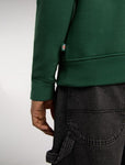Dickies OAKPORT QUARTER ZIP DK0A4XD4PIN1 PIN1 PINE NEEDLE GREEN