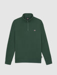 Dickies OAKPORT QUARTER ZIP DK0A4XD4PIN1 PIN1 PINE NEEDLE GREEN