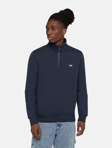 Dickies OAKPORT QUARTER ZIP DK0A4XD4 ZIP DARK NAVY