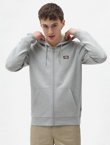 Dickies OAKPORT ZIP HOODIE DK0A4XD3 GREY MELANGE