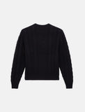 Dickies SCRIPT CABLE SWEAT DK0A8647 BLACK