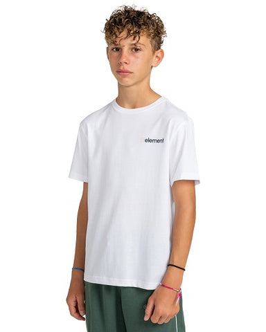 Element kids JOINT CUBE SS YOUTH ELBZT00185 WBBO WHITE