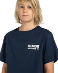 Element kids NEVER SS YOUTH ELBZT00158 ECN ECLIPSE NAVY