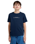 Element kids RAIN OR SHINE SS YOUTH ELBZT00235 ECN ECLIPSE NAVY