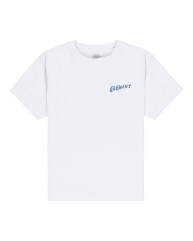 Element kids SUNRISE SS YOUTH ELBZT00265 WBBO WHITE
