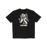 Feelings LEGS SHORT SLEEVES TEE AFF8SSBLK Black