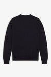 Fred perry CLASSIC V NECK JUMPER K9600 795 Navy