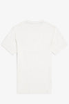 Fred perry CREW NECK T-SHIRT M1600V_129_608 129 Snow white