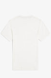 Fred perry CREW NECK T-SHIRT M1600V_129_608 129 Snow white