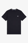 Fred perry CREW NECK T-SHIRT M1600V_129_608 608 Navy