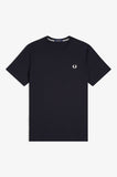 Fred perry CREW NECK T-SHIRT M1600V_129_608 608 Navy