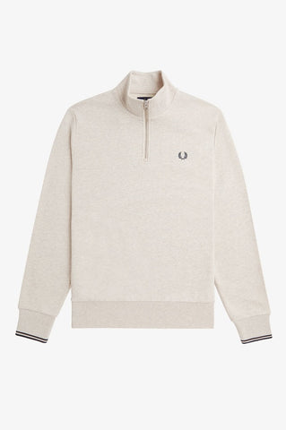 Fred perry HALF ZIP SWEATSHIRT M3574_W50 W50 Prrdgemrl/Anchgr