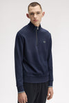 Fred perry HALF ZIP SWEATSHIRT M3574_Z47 Z47 Dark Navy