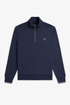 Fred perry HALF ZIP SWEATSHIRT M3574_Z47 Z47 Dark Navy