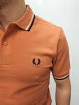 Fred perry POLOSHIRT POLO M3600 P03 Court clay