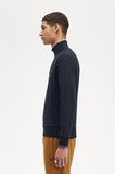 Fred perry SWEATER M3574 R63 Navy/Darkcaramel