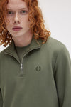 Fred perry SWEATER M3574 W49 Lrlwrgreen/Ngren