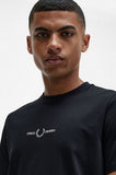 Fred perry T-SHIRT M4580 102 Black