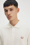 Fred perry THE FRED PERRY POLOSHIRT M6000-Y45-Y48 Y45 LGHECRU/CINNAMON