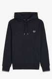 Fred perry TIPPED HOODED SWEATSHIRT M2643 248 248 Navy