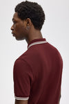 Fred perry TWIN TIPPED POLOSHIRT M3600_T50__597 597 Oxblood