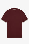 Fred perry TWIN TIPPED POLOSHIRT M3600_T50__597 597 Oxblood
