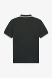 Fred perry TWIN TIPPED POLOSHIRT M3600_T50__597 T50 Nightgreen/Snwht
