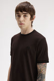 FredperryTWINTIPPEDT-SHIRTM1588V86C86CRichBrown_Black__2