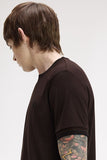 FredperryTWINTIPPEDT-SHIRTM1588V86C86CRichBrown_Black__3