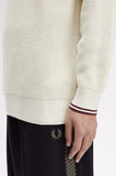 Fred perry WAFFLE STITCH JUMPER K6507 560 Ecru