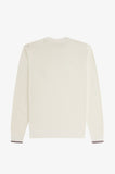 Fred perry WAFFLE STITCH JUMPER K6507 560 Ecru