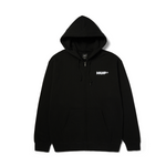 HUF ALL CAPS F/Z HOODIE PF00762 BLACK