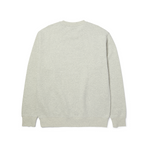 HUF ARCH APPLIQUE CREWNECK PF00766 ASH HEATHER