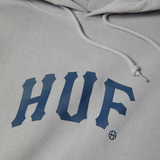 HUF ARCH P/O HOODIE PF00759 LILAC CHALK