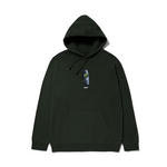 HUF MISSED CALL P/O HOODIE PF00714 HUNTER GREEN