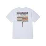 HUF PLAZA S/S TEE TS02402 WHITE