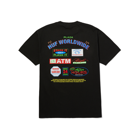 HUF PROMO S/S TEE TS02527 BLACK