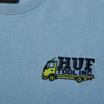HUF TOOL INC S/S WASHED TEE TS02405 ICE BLUE