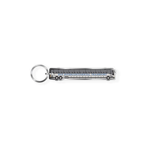 HUF TRANSPORT KEYCHAIN AC00988 SILVER