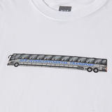 HUF TRANSPORT S/S TEE TS02307 WHITE